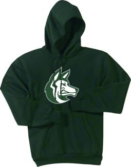 Youth/Adult Fleece Hoody, Dark Green